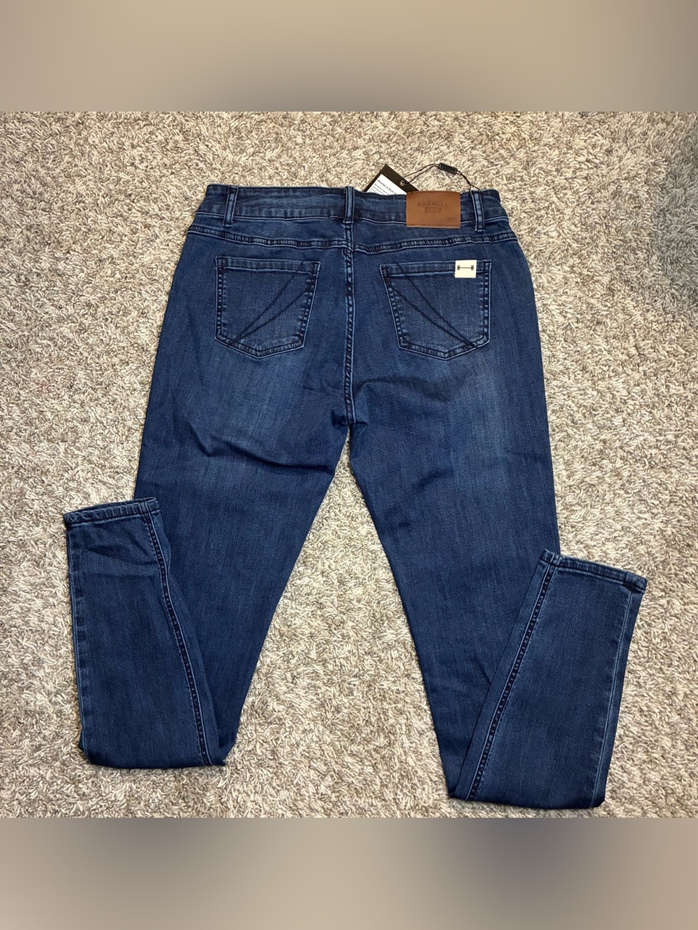Barbell Apparel Women's size 29 Dark Blue Skinny Jeans - Unbranded
